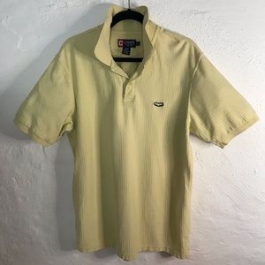 Chaps golf shirt Men’s 100% Cotton size Lg